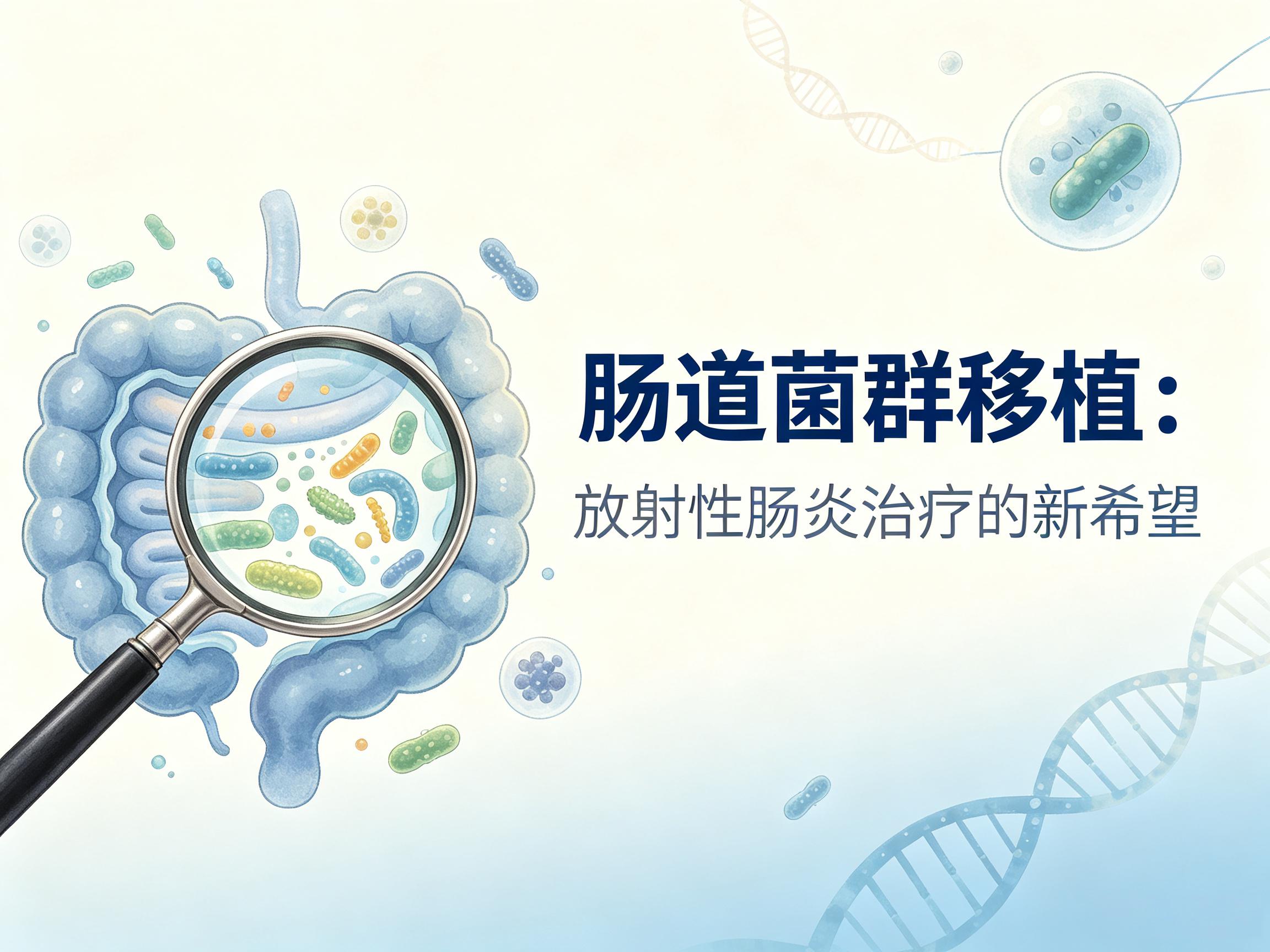滁州市|第3期 肠道菌群移植：放射性肠炎治疗的新希望